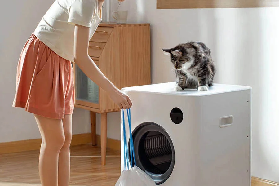 self cleaning cat litter boxes for multiple cats
