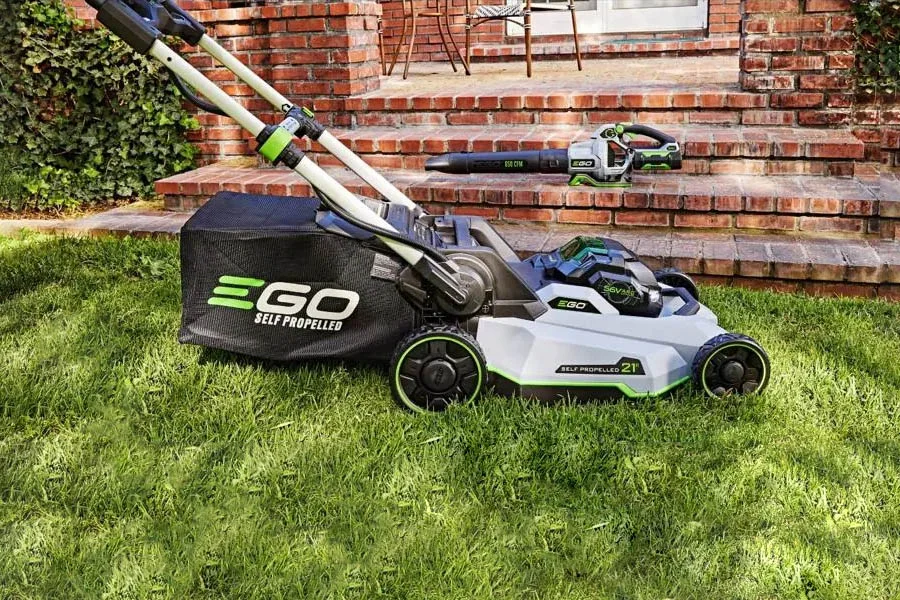 best battery power push mower